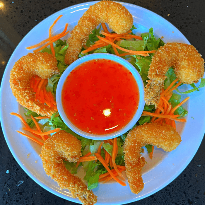A7. Crispy Fried Shrimp (5 per order) (Tom Chien)