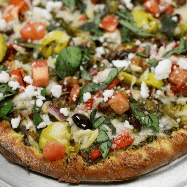Pesto Mediterranean Pizza (16").