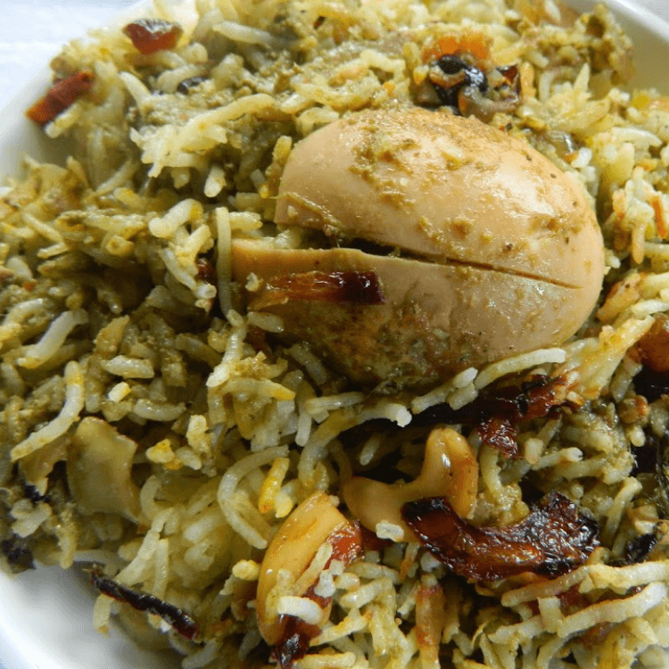 Green Mirchi egg Pulav