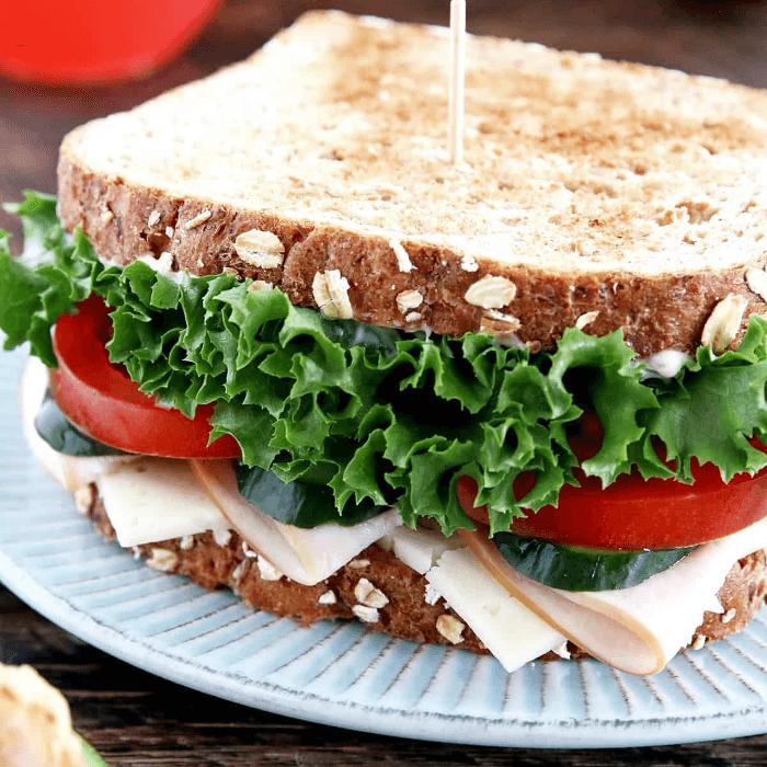 Turkey Sandwich Deluxe