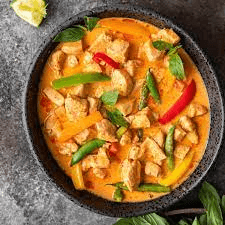 Sliced Chicken with Penang Curry