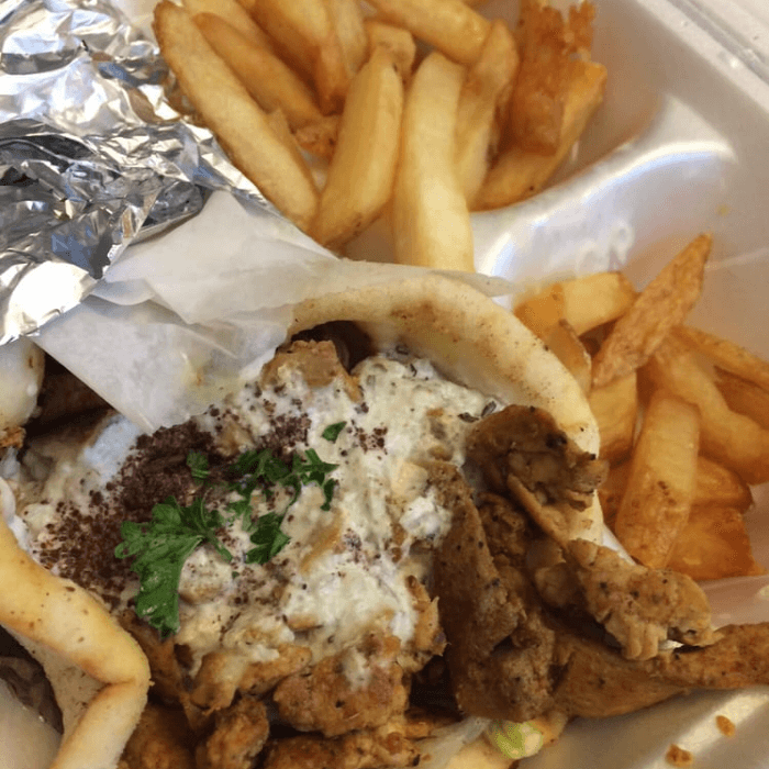 Chicken Combo Gyro.