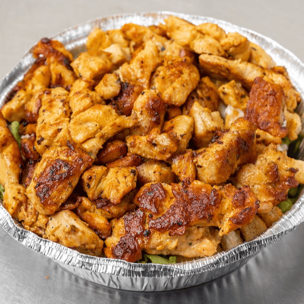 Grilled Chicken Caesar Salad.