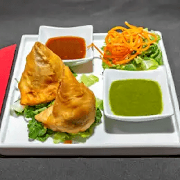 Vegetable Samosa.
