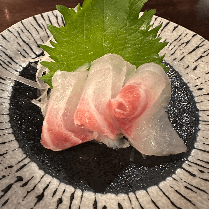 Red Snapper Sashimi