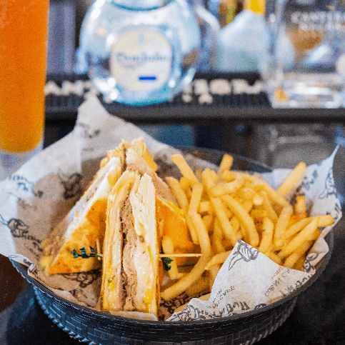 Traditional Cuban Sandwich.