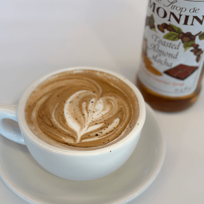 Toasted Almond Mocha Latte