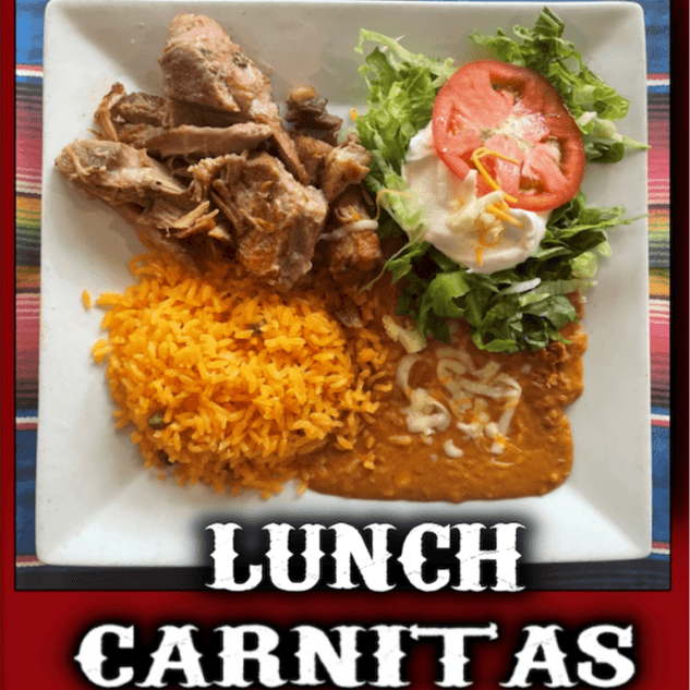 Lunch Carnitas.