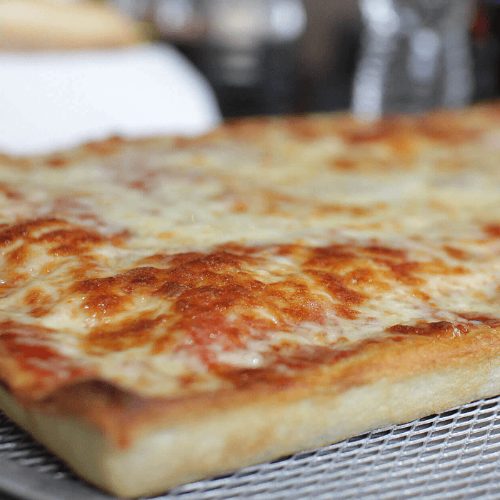 Sicilian Square Pizza Slice
