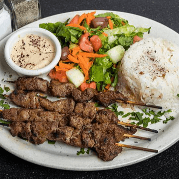 Lamb Kabob Plate