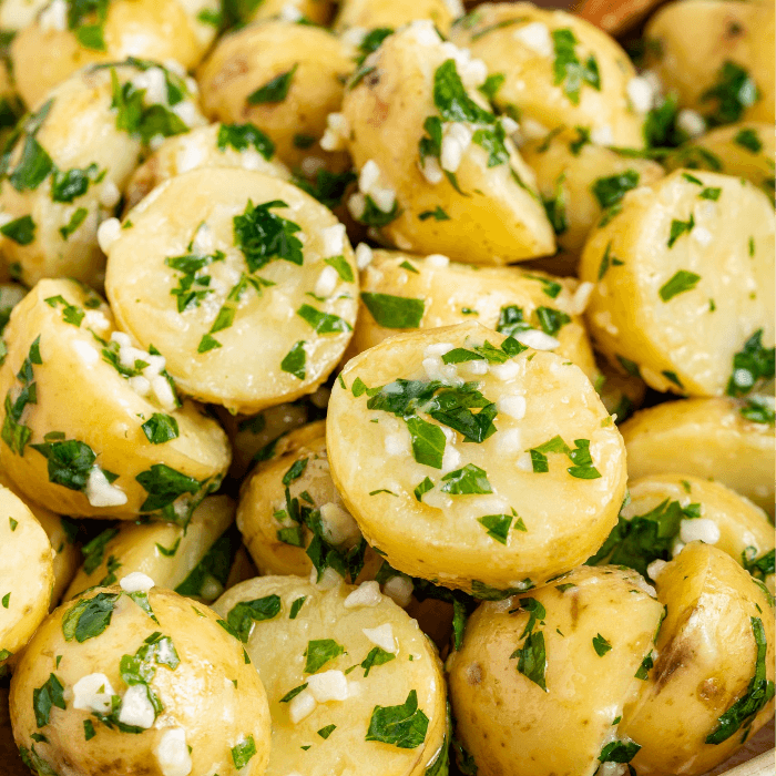 Potato (3) with Garlic Butter 