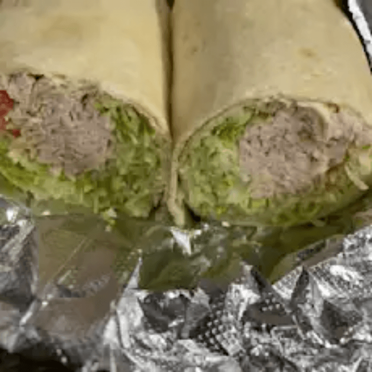 Turkey & Cheese Wrap.