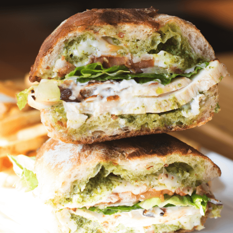 Red Tomato Chicken Sandwich.