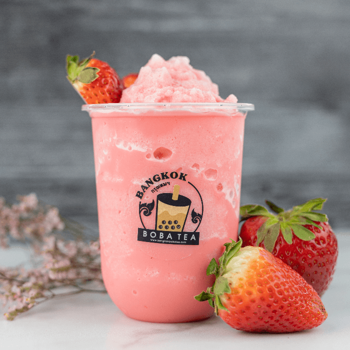 Strawberry Slush or Smoothie.