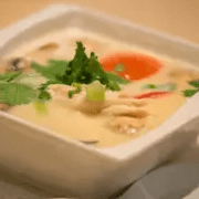 Chicken Coconut Cream Soup (Tom Ka Kai).