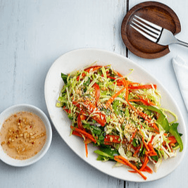 Asian Slaw with Sweet & Sour Fish Sauce