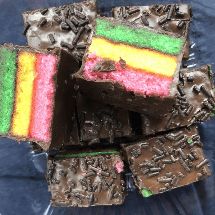 Rainbow Cookies