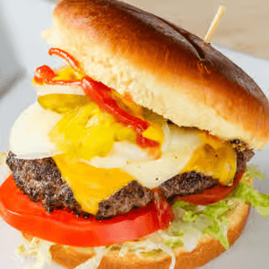 Juicy Burgers and Classic American Fare