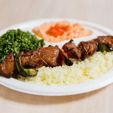 Steak Kabob Plate