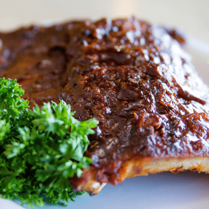 Baby Back Ribs.