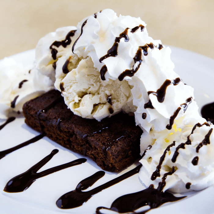 Ghirardelli Brownie.