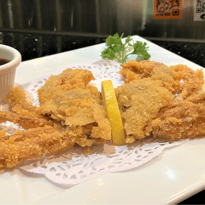 Soft Shell Crab Tempura.