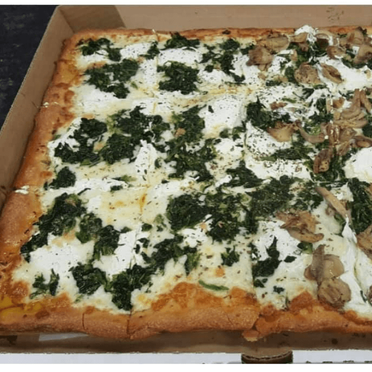 Sicilian White Pizza