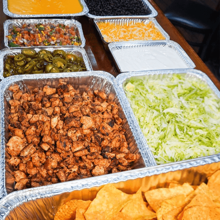 Fiesta Nacho Bar - Two Proteins.