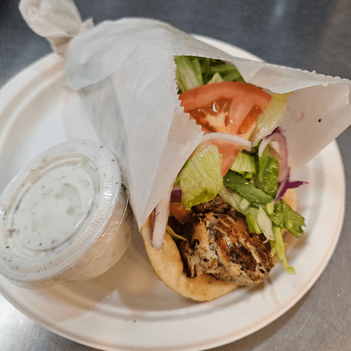 Chicken Souvlaki Sandwich