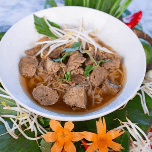 Thai Style Beef Noodle Soup