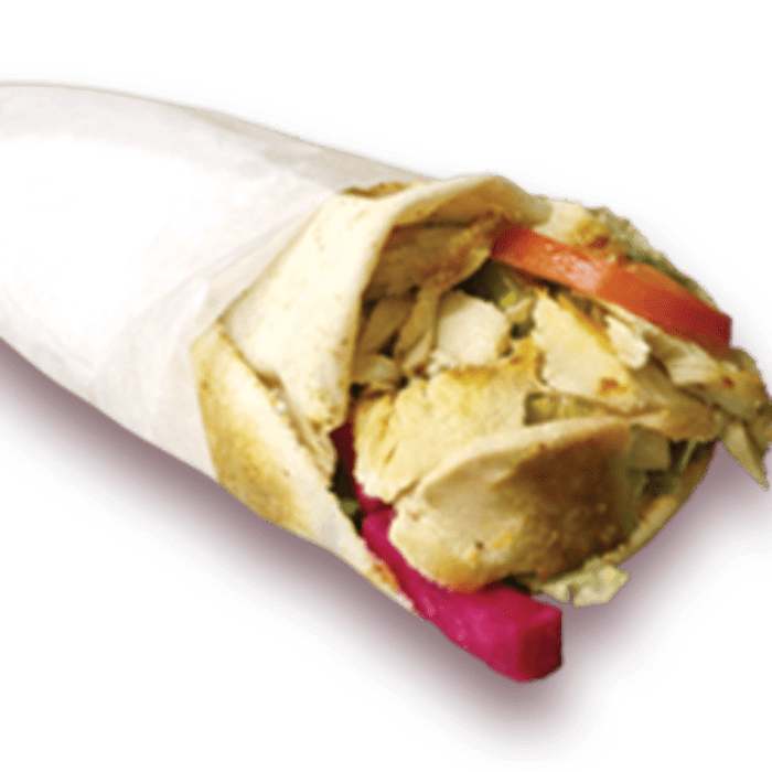 Chicken Shawarma Pita Wrap