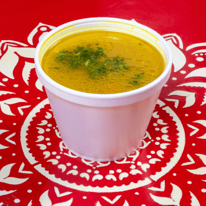 Chicken Lime Rice Soup.