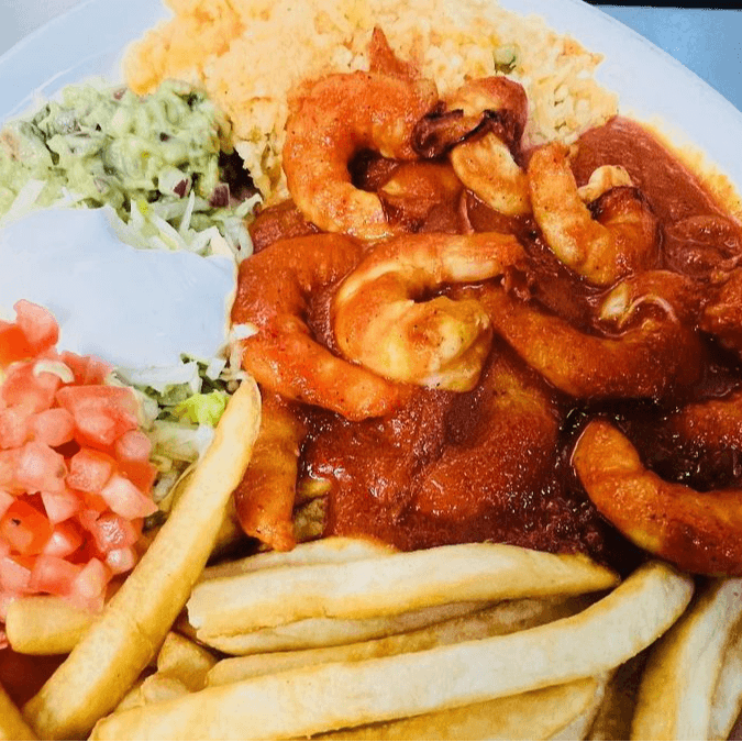 Camarones a la Diabla.