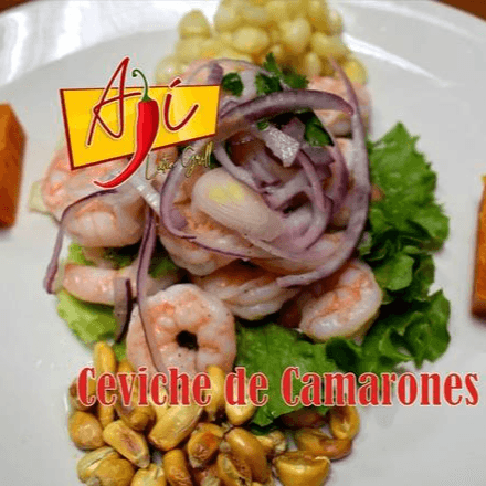 Ceviche de Camaron y Pescado