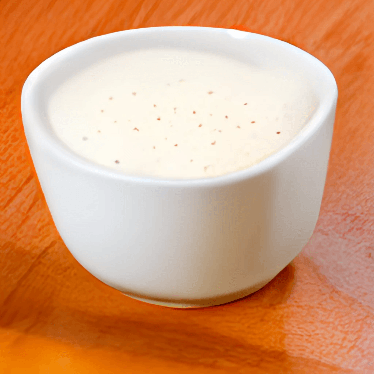 Cup of Alfredo Sauce