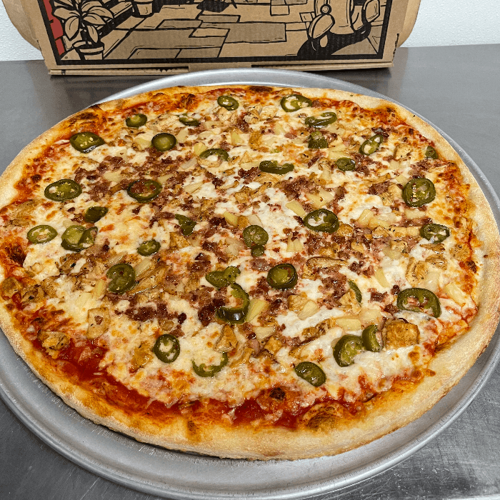 Spicy Hawaiian Chicken Pizza (Small 14")