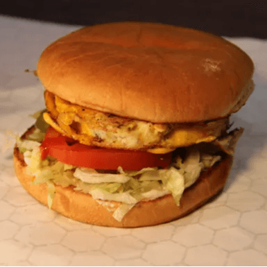 Vegetarian Egg Burger