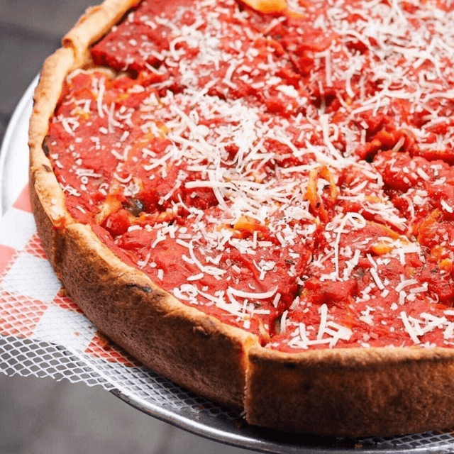 Meatball House Deep Dish Pizza (Large 12" (8 Slices))