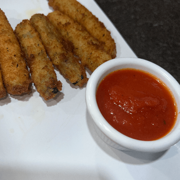 Zucchini Sticks(6) Side Red Sauce