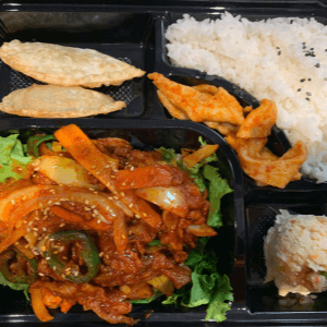 Spicy Pork Lunch Box