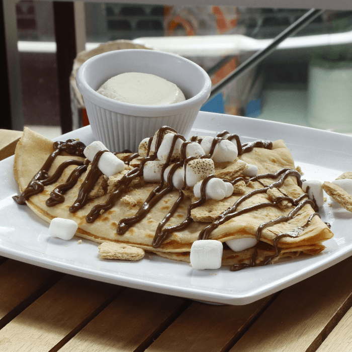 S’MORES CREPE.