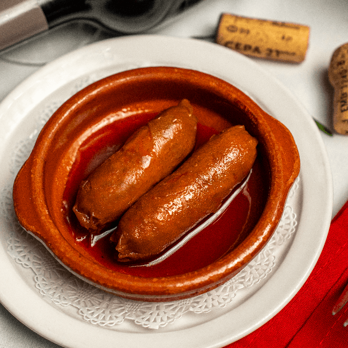 Chorizos a La Sidra