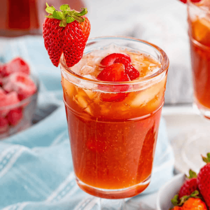 Tea Strawberry Flavor
