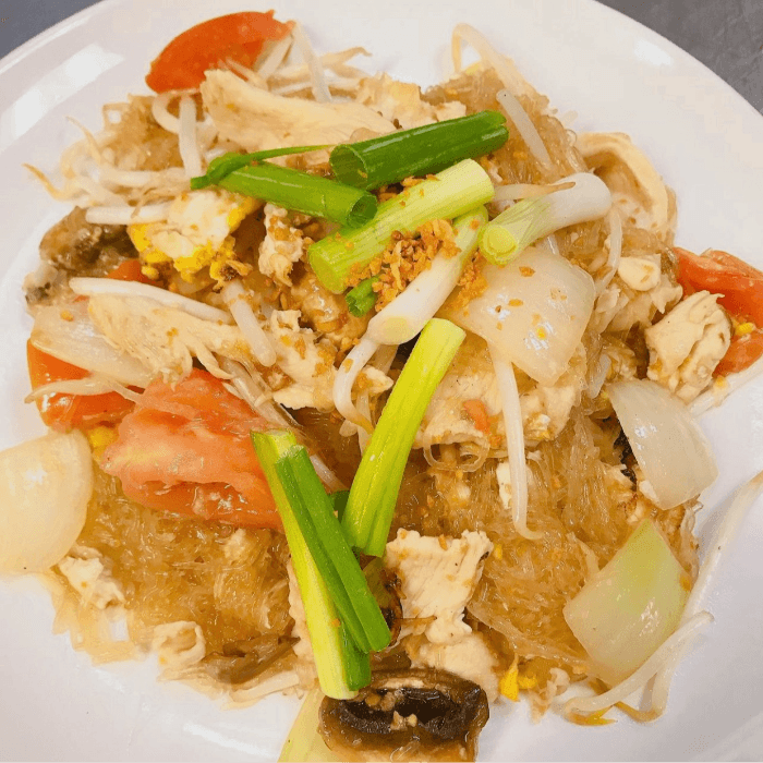 Pad Woon Sen Glass Noodle Seafood