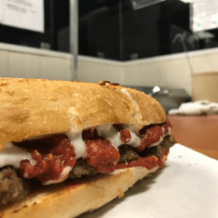 Meatball Sandwich.