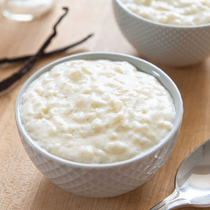 Rice pudding (8 OZ)