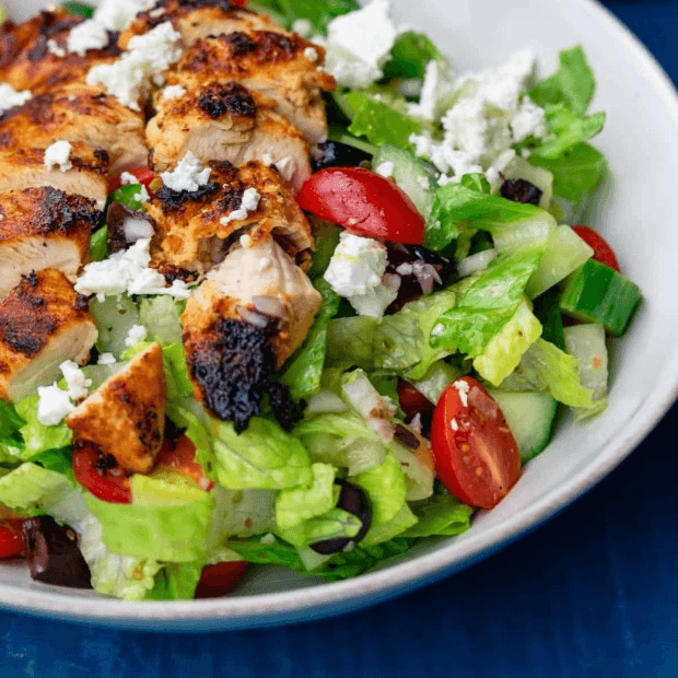 Dinner Salad with Grilled Chicken