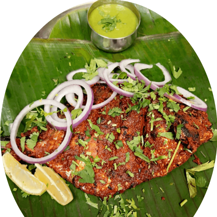 Tandoori Pomfret.