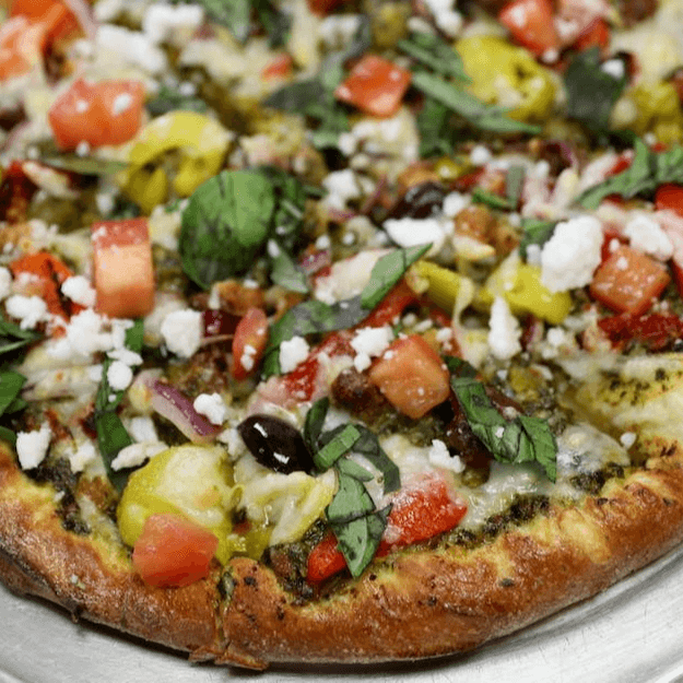 Pesto Mediterranean Pizza (10")