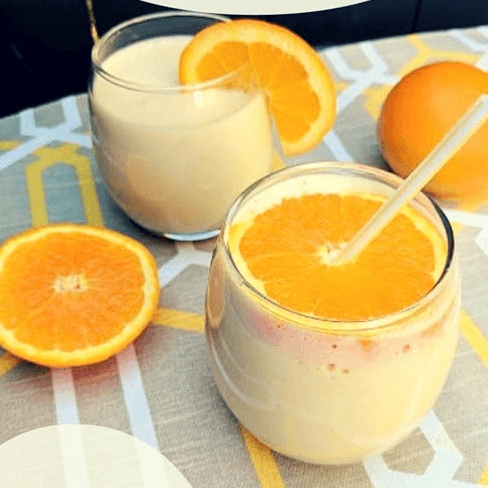 Orange Cream-Sickle Protein Shake